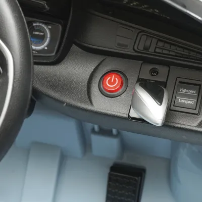 Masinuta electrica cu telecomanda pentru copii BMW i8 coupe 6V/7Ah JE1001 cu scaun piele - imagine 13
