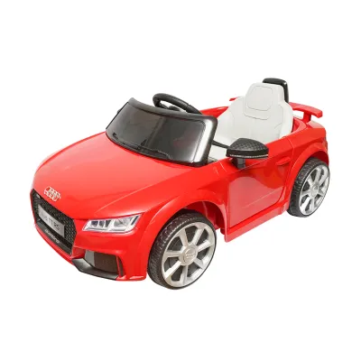 Masinuta electrica cu baterie 6V/4Ah si telecomanda pentru copii Audi TT JE1198 rosie - imagine 3