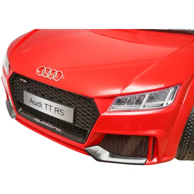 Masinuta electrica cu baterie 6V/4Ah si telecomanda pentru copii Audi TT JE1198 rosie - imagine 10