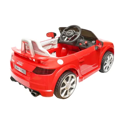 Masinuta electrica cu baterie 6V/4Ah si telecomanda pentru copii Audi TT JE1198 rosie - imagine 6