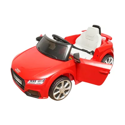 Masinuta electrica cu baterie 6V/4Ah si telecomanda pentru copii Audi TT JE1198 rosie - imagine 8