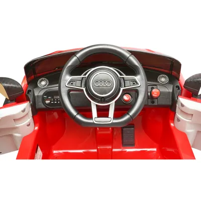 Masinuta electrica cu baterie 6V/4Ah si telecomanda pentru copii Audi TT JE1198 rosie - imagine 12