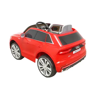 Masinuta electrica cu baterie 6V/7Ah si telecomanda pentru copii JJ2066 Audi Q8 rosu - imagine 5
