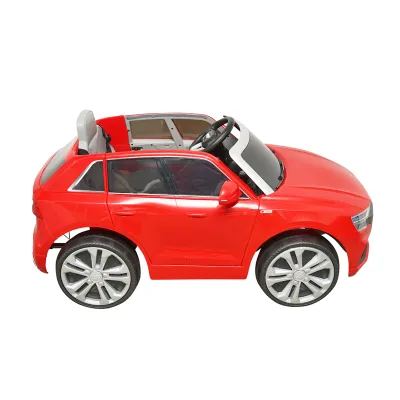 Masinuta electrica cu baterie 6V/7Ah si telecomanda pentru copii JJ2066 Audi Q8 rosu - imagine 12