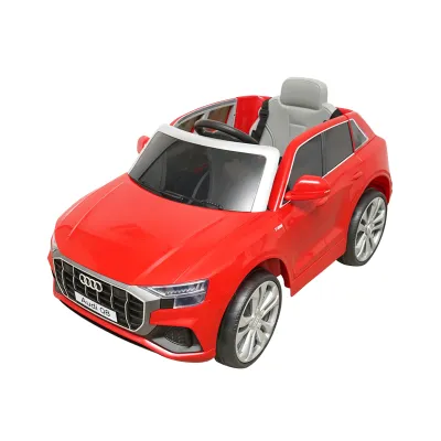 Masinuta electrica cu baterie 6V/7Ah si telecomanda pentru copii JJ2066 Audi Q8 rosu - imagine 4