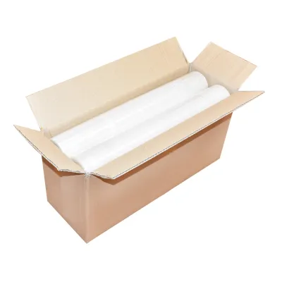 Folie stretch manuala transparenta 2.2kg, 500x0,023mm - imagine 3