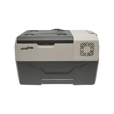 Frigider auto tip troler cu compresor 60W, capacitate 30L tensiune alimentare 12-24-220V min -20 max +20 - imagine 3