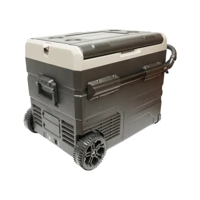 Frigider auto Smart tip troler cu compresor 50L 12-24-220V 60W, Bluetooth - imagine 2