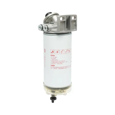 Baterie filtru motorina cu separator apa pentru Iveco, Caterpillar, Deutz, Fiat, Ford, MAN, Volvo, Mercedes-Benz, cod OEM 129-0372, 012924O4, 504166113, A0004771702,  R120P - imagine 2