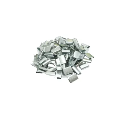 Capse metalice pentru banda PP/PET 19mm 800 buc - imagine 4