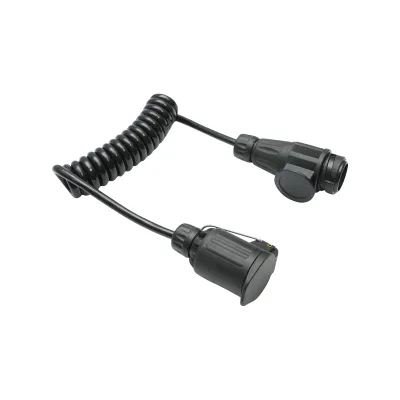Cablu, adaptor remorca 2.2m cu fisa priza 13-13 pini mama-tata Breckner Germany - imagine 2