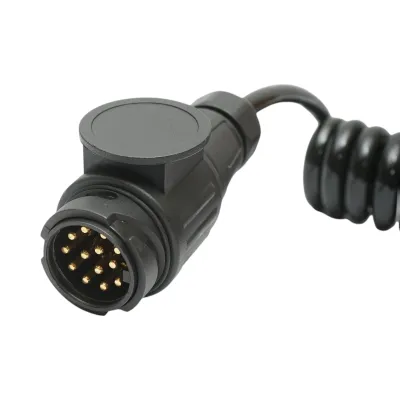 Cablu, adaptor remorca 2.2m cu fisa priza 13-13 pini mama-tata Breckner Germany - imagine 3