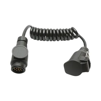 Cablu, adaptor remorca 2.2m cu fisa priza 13-13 pini mama-tata Breckner Germany - imagine 2