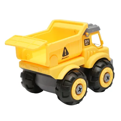 Jucarie camion verde tip Montessori pentru copii +3 ani - imagine 5