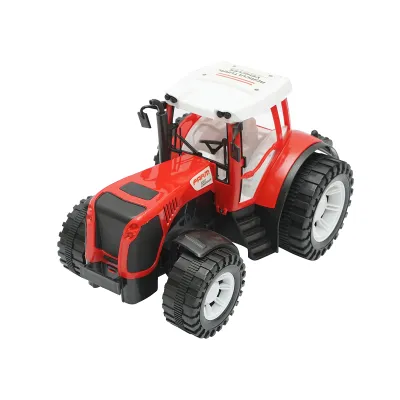 Tractor rosu, 300x200x190mm jucarie copii +3 ani - imagine 4