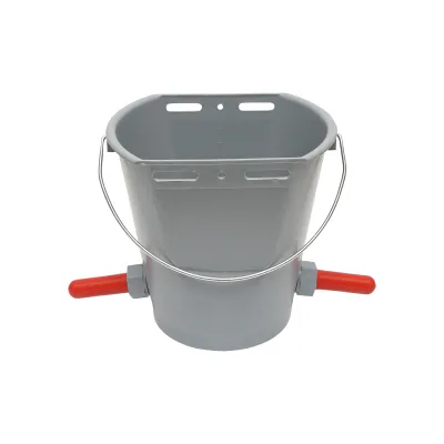 Galeata 8L cu 3 suzeta pentru alaptat vitei - adapatoare - imagine 5