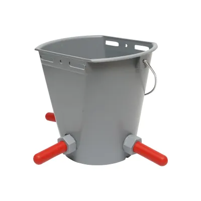 Galeata 8L cu 3 suzeta pentru alaptat vitei - adapatoare - imagine 2