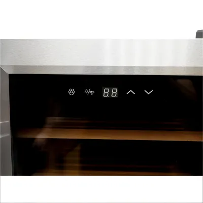 Humidor trabucuri cu 4 rafturi din lemn si termostat reglabil 50L, 65W 220V - imagine 7