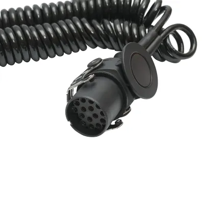 Cablu adaptor ABS stecher remorca sipralat tip Y 7/7-15 pini, 8JA 005 952-041, 502T1135 - imagine 2