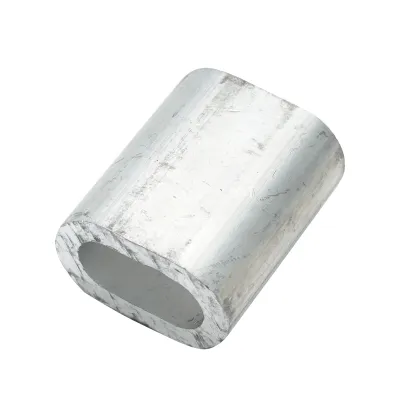 Ferula/bucsa de presare din aluminiu pentru cablu troliu 13 mm