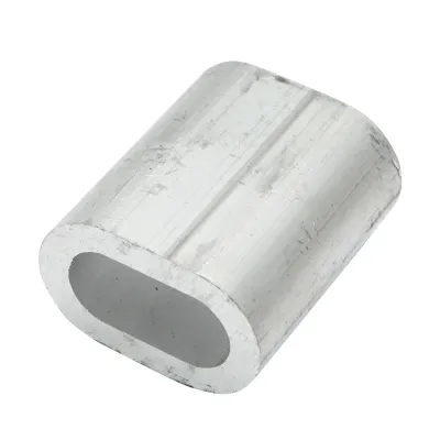 Ferula/bucsa de presare din aluminiu pentru cablu troliu 16 mm