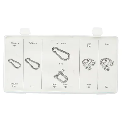 Trusa combinata din 10 carabine si 20 bride Breckner Germany - imagine 2
