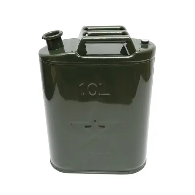 Canistra metal 10L cu dop insurubabil