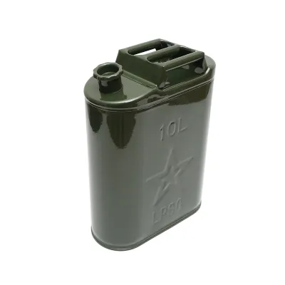 Canistra metal 10L cu dop insurubabil - imagine 2