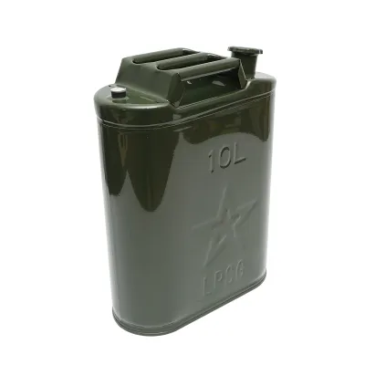 Canistra metal 10L cu dop insurubabil - imagine 3