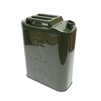 Canistra metal 20L cu dop insurubabil 350x170x470mm - imagine 2