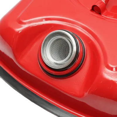 Canistra metal orizontala 5L cu furtun flexibil si dop insurubabil - imagine 6