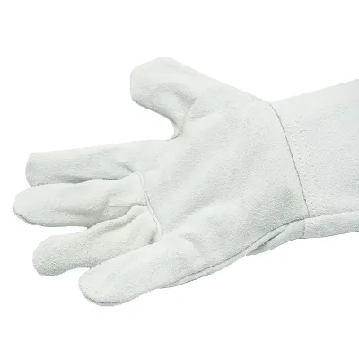Manusi de sudura din piele de bovina, manseta protectie 15cm, lungime 35cm marimea 10 Breckner Germany - imagine 3