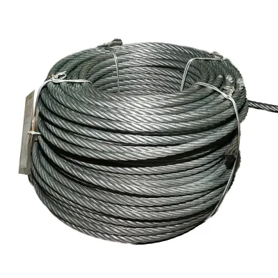 Cablu troliu otel 6x25 fi 11mm cu inima metalica 80m/rola