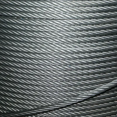 Cablu troliu otel 6x25 fi 13mm cu inima metalica 1000m/rola - imagine 2