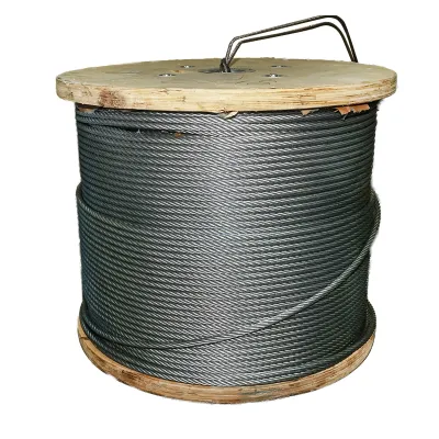 Cablu troliu otel 6x25 fi 13mm cu inima metalica 1000m/rola