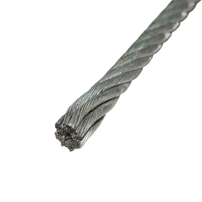 Cablu troliu otel 6x25 fi 13mm cu inima metalica 1000m/rola - imagine 3
