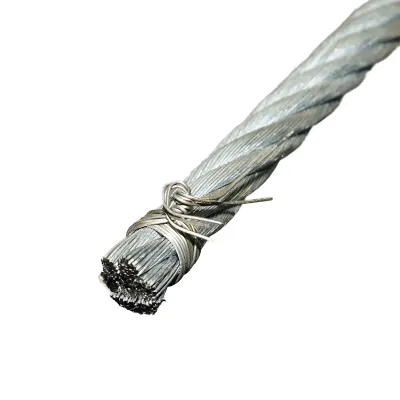 Cablu troliu otel 6x37 fi 14mm cu inima metalica 1000m/rola - imagine 2