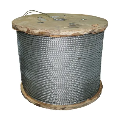 Cablu troliu otel 6x37 fi 16mm cu inima metalica 1000m/rola