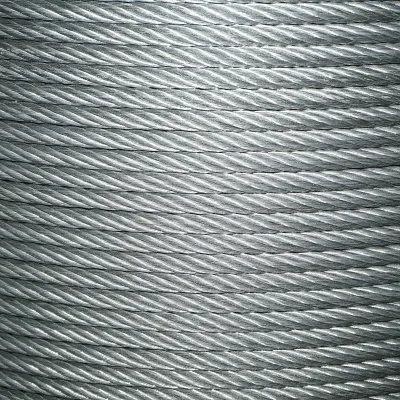 Cablu troliu otel 6x37 fi 16mm cu inima textila 1000m/rola - imagine 2