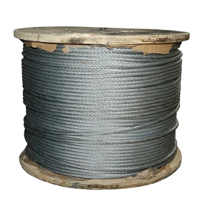 Cablu troliu otel 6x37 fi 14mm cu inima textila 1000m/rola