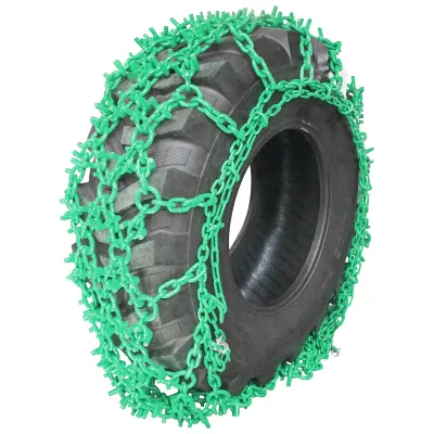 Set 2 lanturi antiderapante U-GRIP 11mm dimensiune 18.4/26 pentru Tractor Forestier