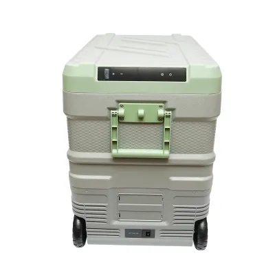Frigider auto cu compresor 60W, capacitate 64.2L, tensiune alimentare 12-24-220V, ecran LCD, USB, 692x416x585mm G65 AUTOSPEED - imagine 3