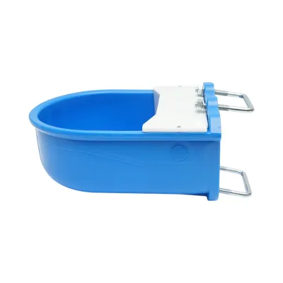 Adapatoare plastic 5L ultra rezistenta albastra cu plutitor si accesorii de prindere 315x245x150mm - imagine 3