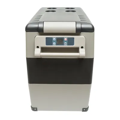 Frigider auto cu compresor 60W, capacitate 49.4L, tensiune alimentare 12-24-220V, ecran LCD, 690x346x524mm CF55 AUTOSPEED - imagine 2