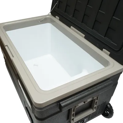 Frigider auto cu compresor 80W, capacitate 74L, tensiune alimentare 12-24-220V, ecran LCD, 831x465x458mm U75E AUTOSPEED - imagine 3