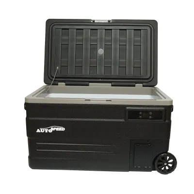 Frigider auto cu compresor 80W, capacitate 74L, tensiune alimentare 12-24-220V, ecran LCD, 831x465x458mm U75E AUTOSPEED - imagine 2