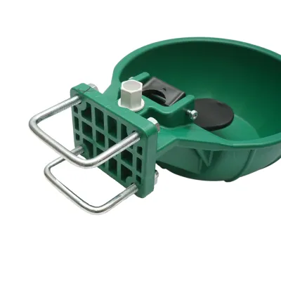 Adapatoare plastic 3L ultra rezistenta verde cu clapeta si accesorii de prindere 315x260x100mm - imagine 6