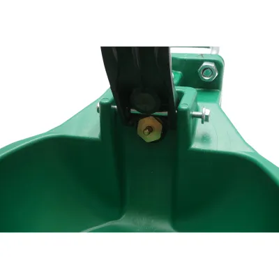 Adapatoare plastic 3L ultra rezistenta verde cu clapeta si accesorii de prindere 315x260x100mm - imagine 7