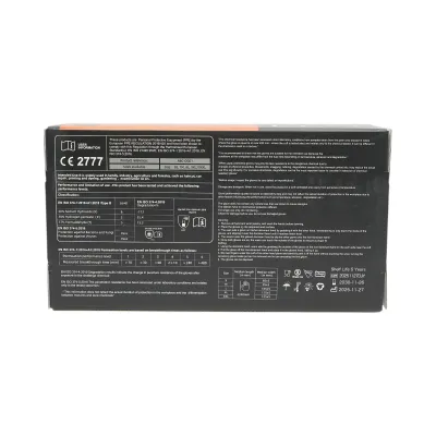 Manusi din nitril portocalii nepudrate cu textura diamond grip, marimea L 50 buc/cutie Breckner Germany - imagine 8