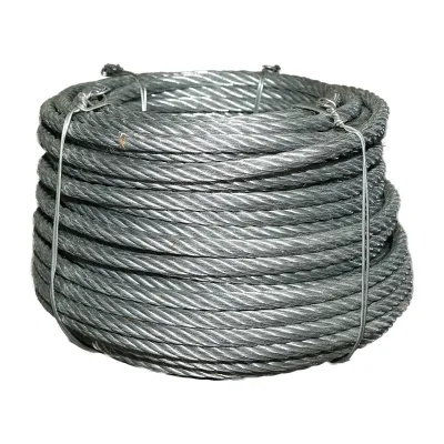 Cablu troliu otel 6x37 fi 14mm cu inima metalica 60m/rola